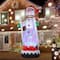 Glitzhome® 20FT Giant Lighted Inflatable Disco Skiing Snowman